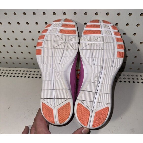 Nike Free Balanza Womens Athletic Running Training Shoes Size 6.5 Pink Blue - Picture 7 of 8